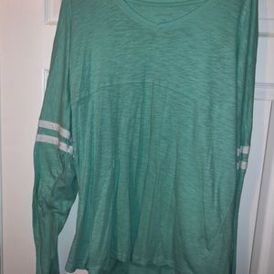 Long sleeve cheerleader tee